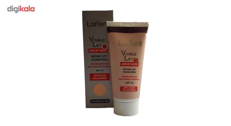 کرم پودر لورینت مدل Visible Lift شماره F5 - Image 2