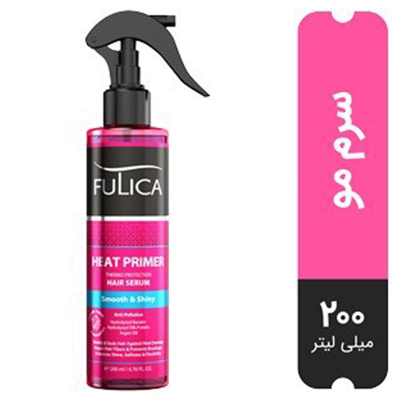 اسپری محافظ حرارتی مو فولیکا مدل Heat Primer حجم 200 میلی لیتر - Image 7