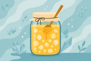 چرا عسل شکرک میزند؟